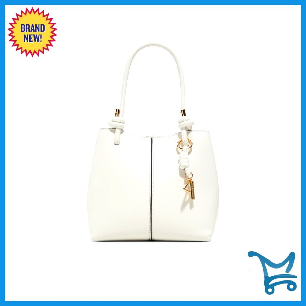 Compact Top-Handle Satchel Bag, Two Compartments, Day To Night Accessory